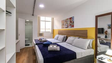 Apartamento | Wi-Fi de cortesia, acesso para cadeiras de rodas