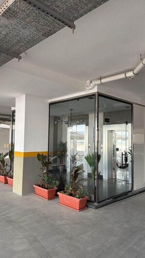 Fassade der Unterkunft