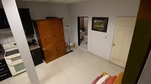 Interior - Estudio Acogedor con Netflix, 3 min del puente U.S.A (Miguel Alemán)