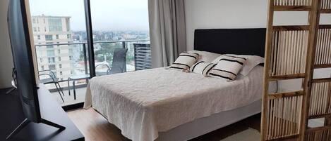 1 Schlafzimmer, Schreibtisch, Bügeleisen/Bügelbrett, WLAN