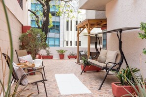 Terrace/patio - Prime Location Condesa Apt (Ciudad de México)