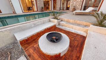 Alberca al aire libre