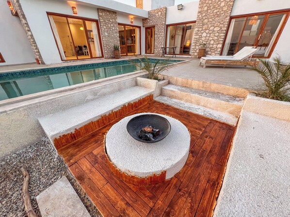 Alberca al aire libre