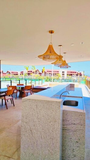 Outdoor dining - Makia Beach by Essence - Muro Alto, Porto de Galinhas - B17 (Ipojuca)