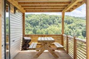 Outdoor dining - Camping Papillon Bouillon - Family 279 (Bouillon)