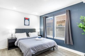 1 Schlafzimmer, Bügeleisen/Bügelbrett, kostenloses WLAN, Bettwäsche