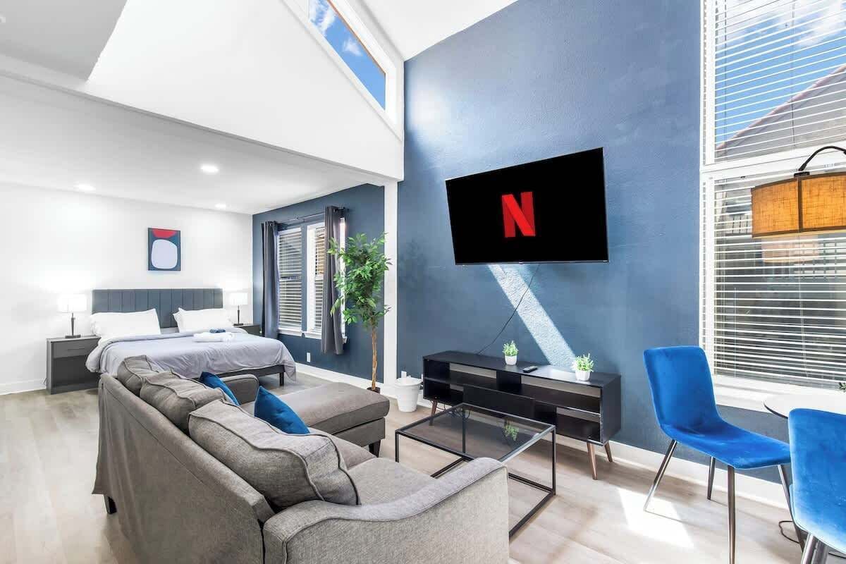 1 bedroom, iron/ironing board, free WiFi, bed sheets