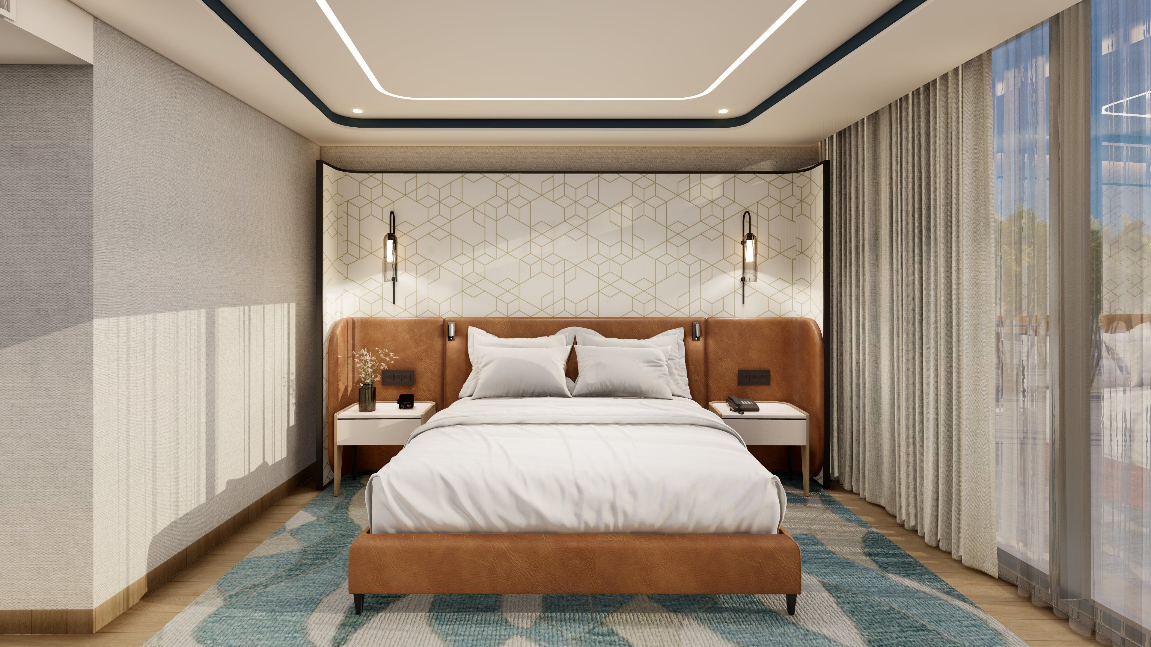 Egyptian cotton sheets, premium bedding, pillowtop beds, in-room safe