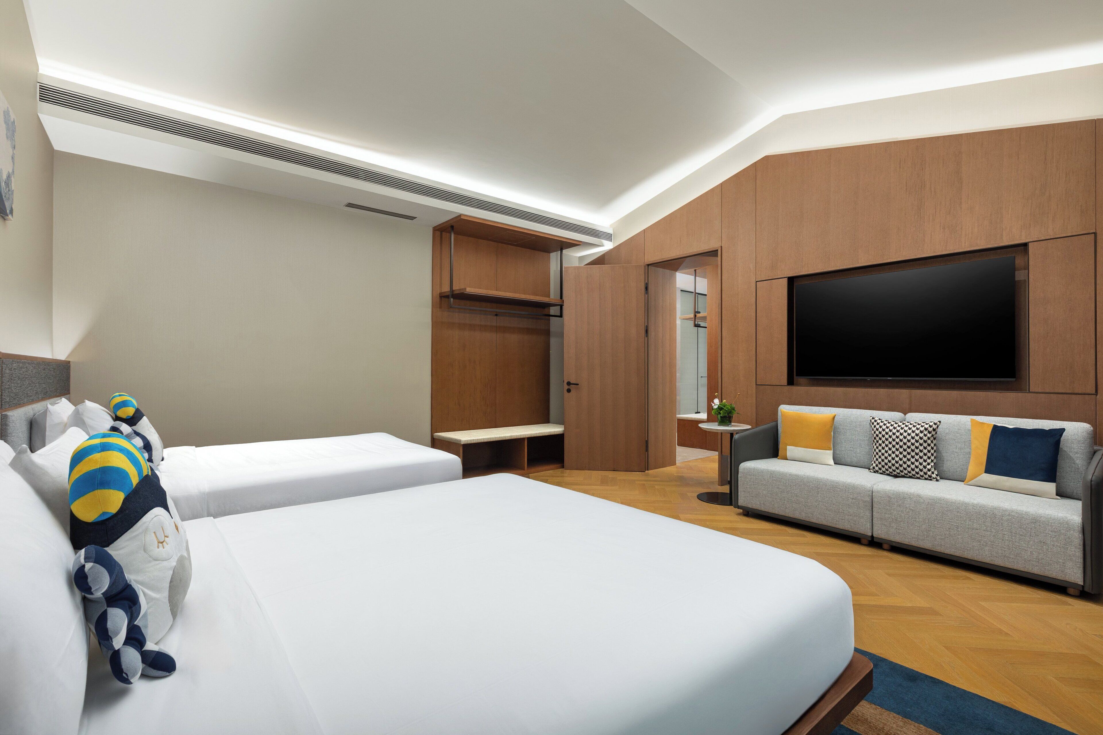 Wi-Fi gratis dan seprai linen