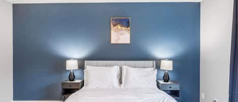 Desk, iron/ironing board, free WiFi, bed sheets