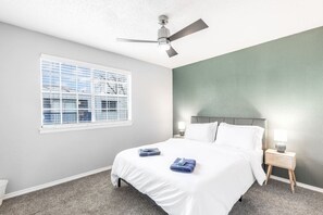 Desk, iron/ironing board, free WiFi, bed sheets - 3 Min Walk to AT&T | 2BR | Parking + Pets + Gym (Arlington)