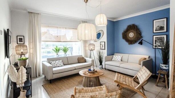 Living area - Apartments for 4 People (Zandvoort)