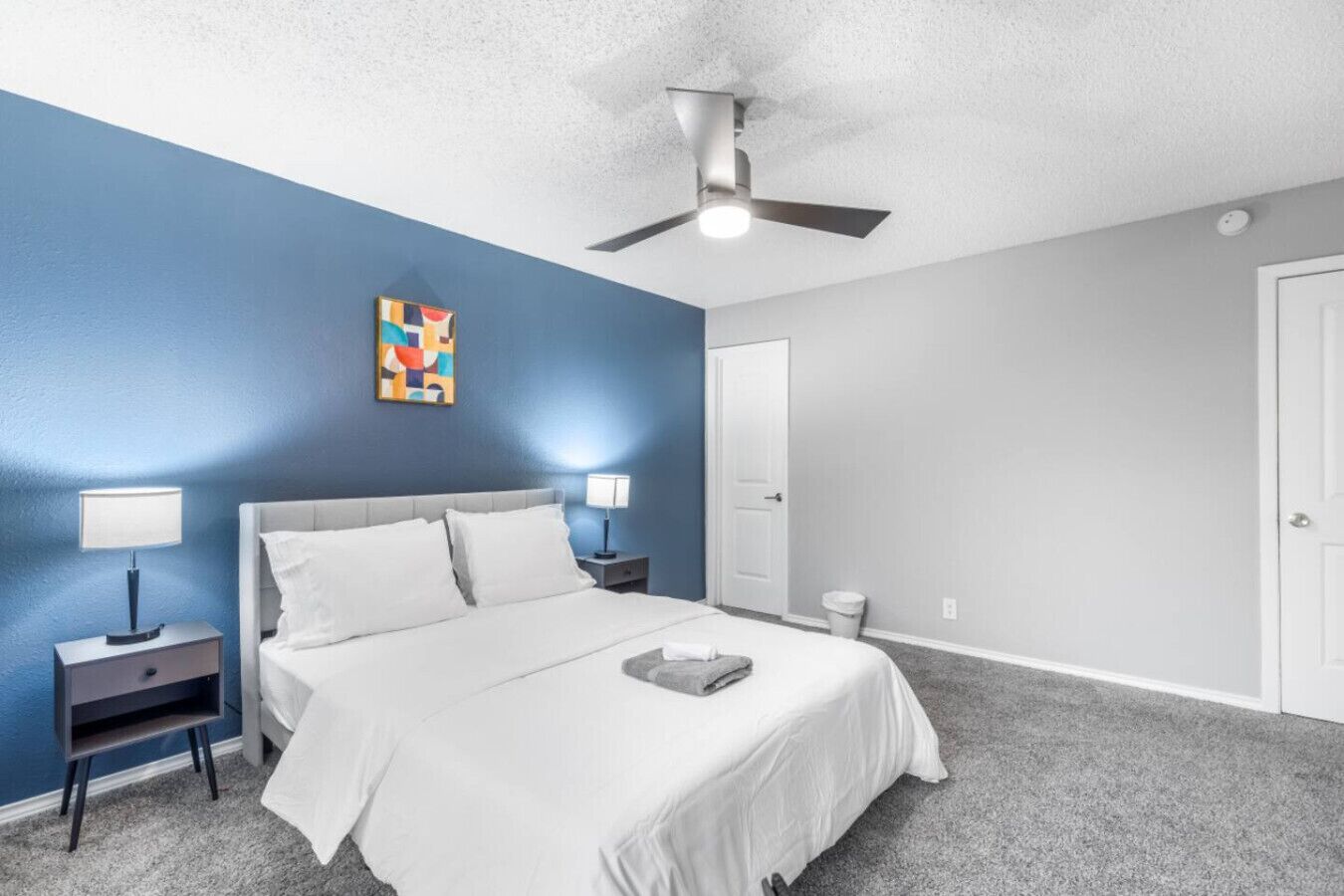 Desk, iron/ironing board, free WiFi, bed sheets