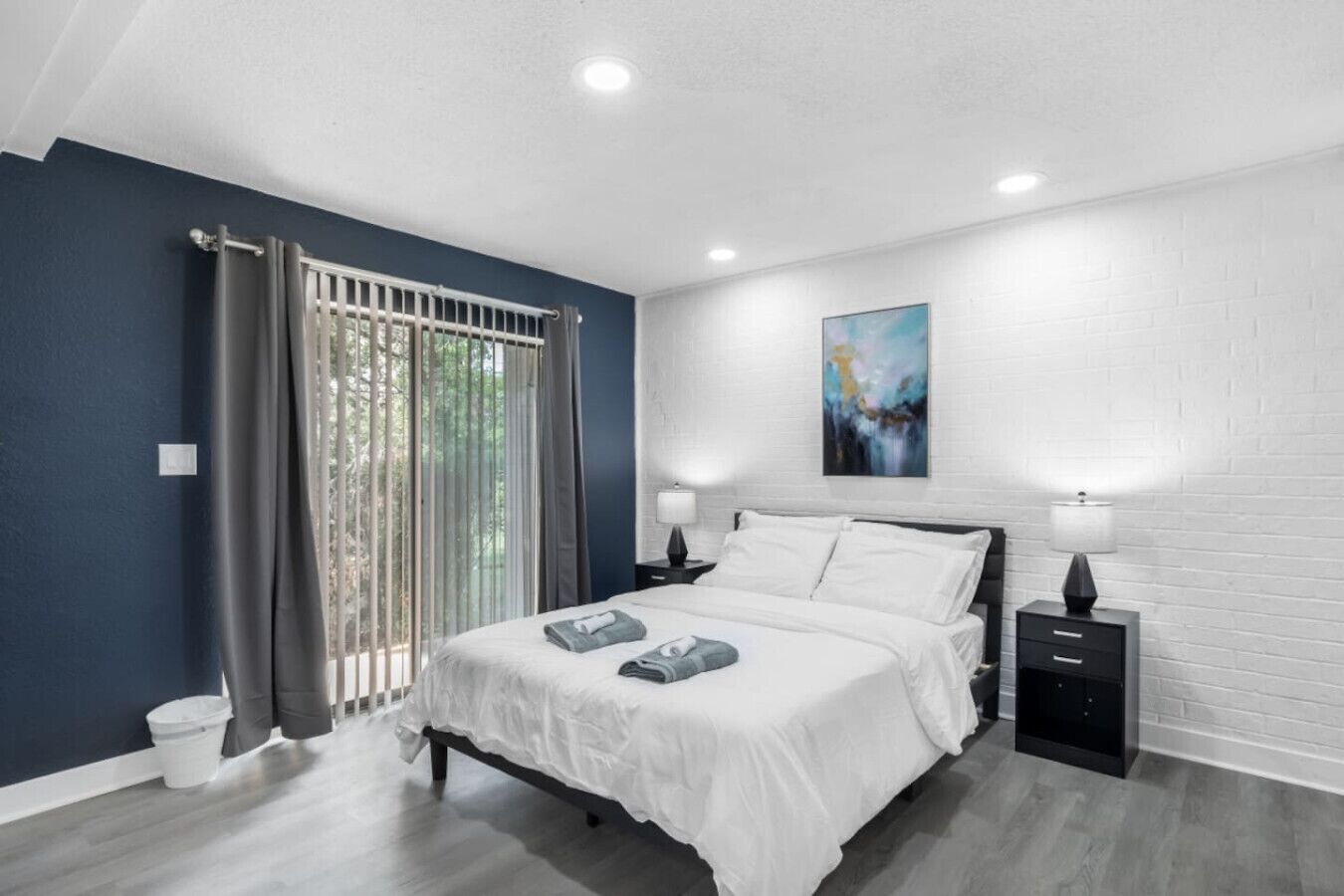 Desk, iron/ironing board, free WiFi, bed sheets