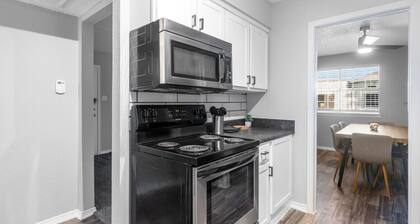 3 Min Walk to AT&T | 2BR | Parking + Pets + Gym