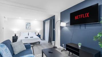 Desk, iron/ironing board, free WiFi, bed sheets