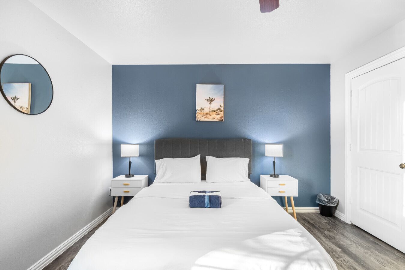 2 bedrooms, desk, iron/ironing board, free WiFi