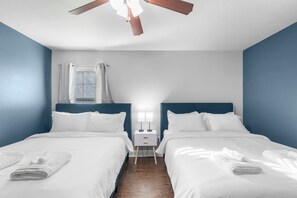 2 عدّة غرف نوم ومكتب ومكواة/لوح كي وواي فاي مجانًا