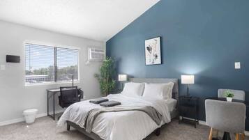 1 Schlafzimmer, Schreibtisch, Bügeleisen/Bügelbrett, WLAN