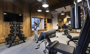 Fitness facility - 5-room Apartment for 8/10 People (Val-Cenis)