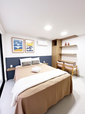 Apartment | Iron/ironing board, free WiFi - Bauten Aurea By DayByDay (Joao Pessoa)