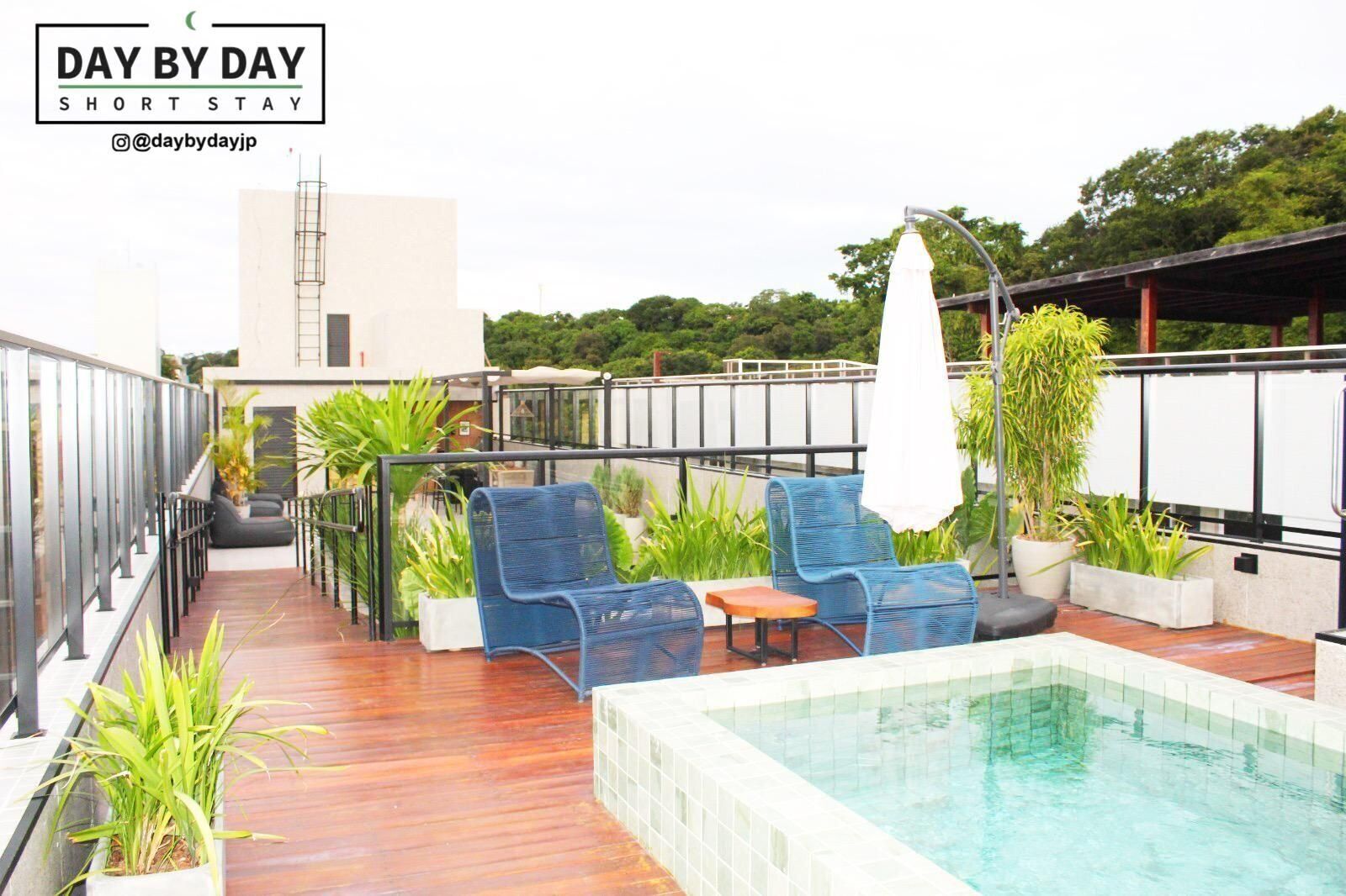 Bồn tắm spa ngoài trời
