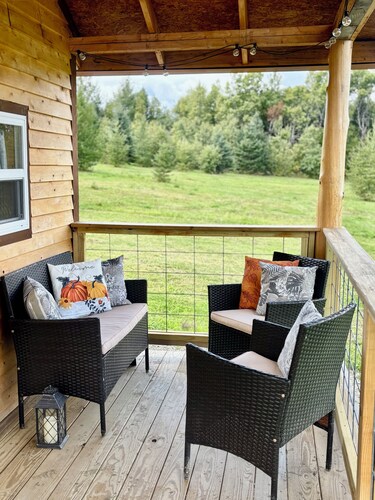 Eastgate cottages on Mars Hill Mountain