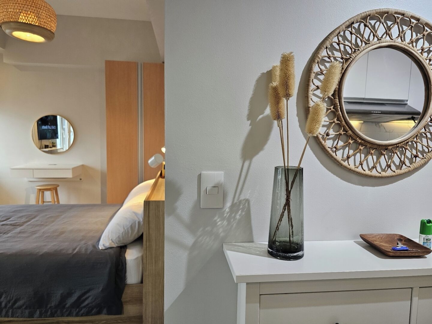 1 bedroom, desk, iron/ironing board, WiFi