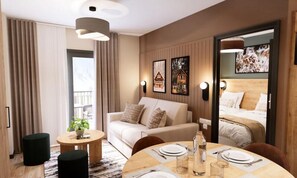 Interior - Apartment in Vars by La Foret Blanche (Vars)