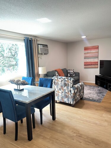 Delightful 3-bedroom apartment near SCSU with Wifi & AC in St. Cloud.