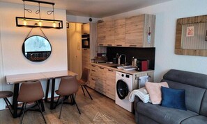 Interior - Studio + Cabin for 4 People in Chinaillon (Le Grand-Bornand)