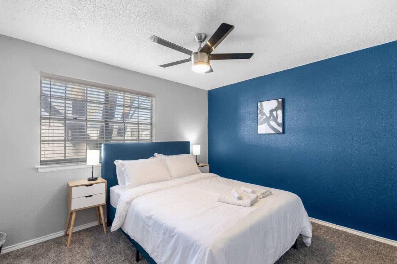 2 bedrooms, desk, iron/ironing board, free WiFi