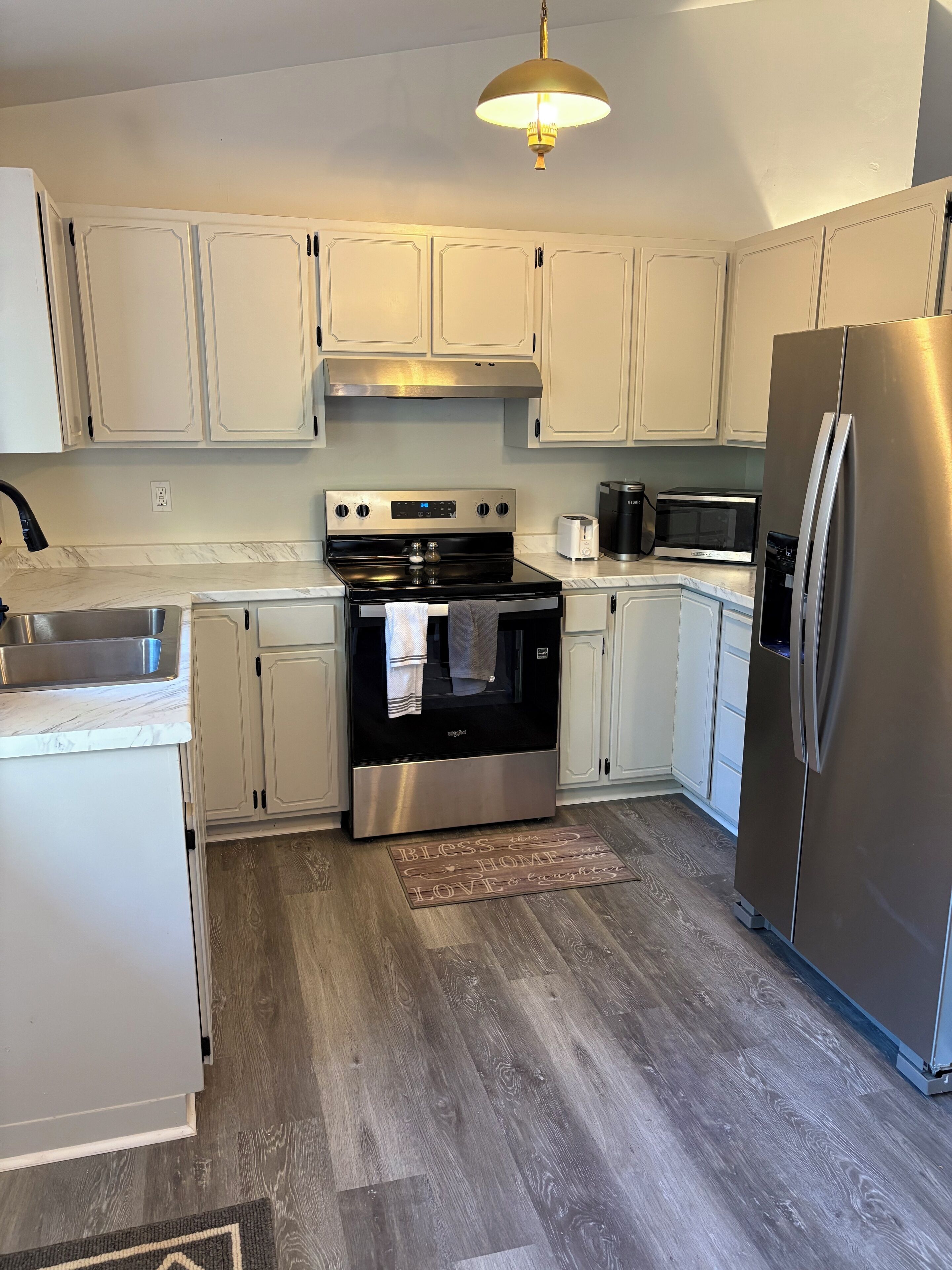 Microwave, oven, stovetop