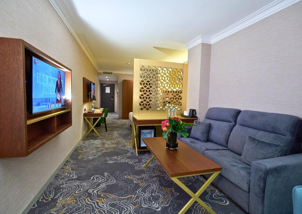 Phòng Suite Cao cấp, quang cảnh biển | Bộ trải giường bằng vải cotton Ai Cập, bộ đồ giường cao cấp 