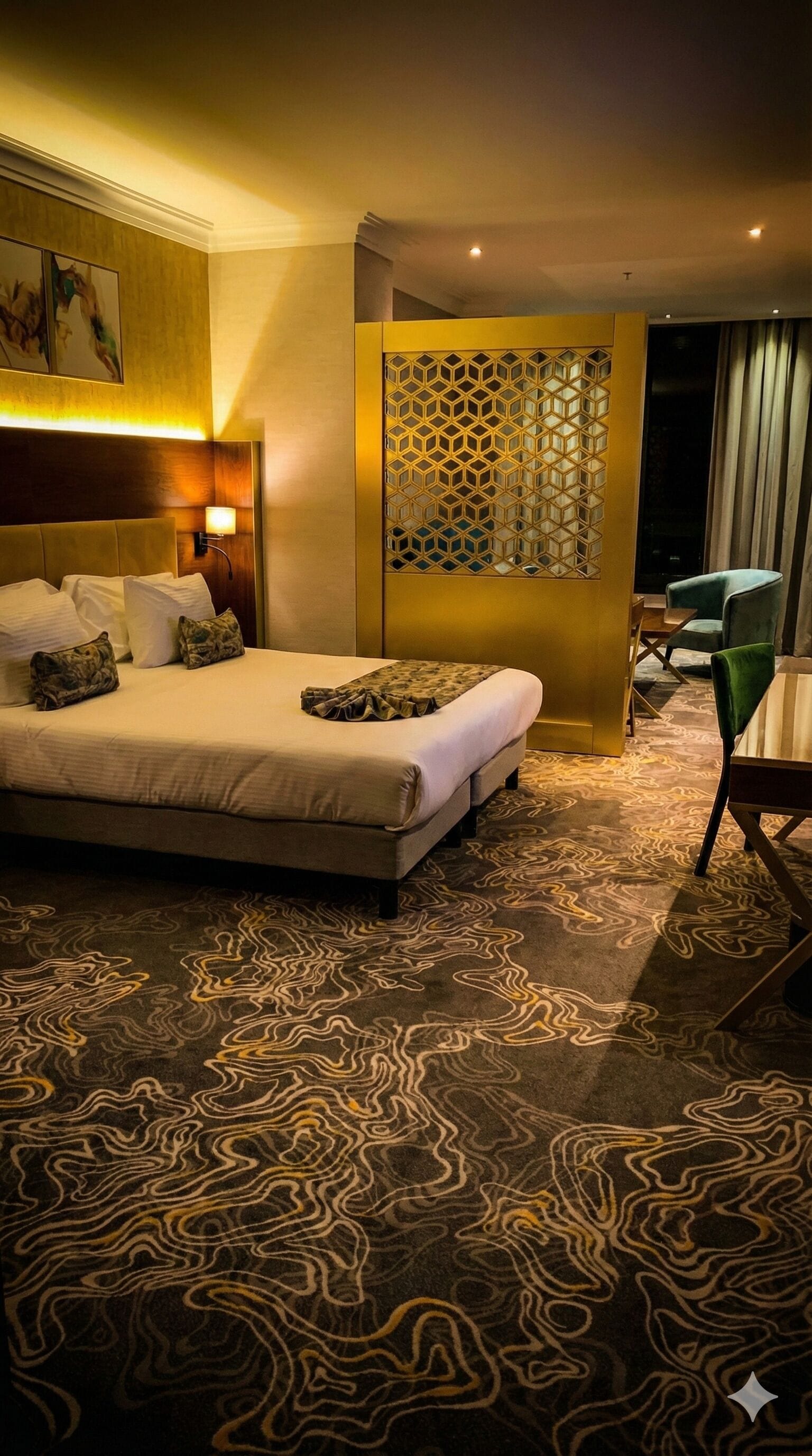 Luxury Suite, Sea View | Egyptian cotton sheets, premium bedding, memory foam beds, minibar