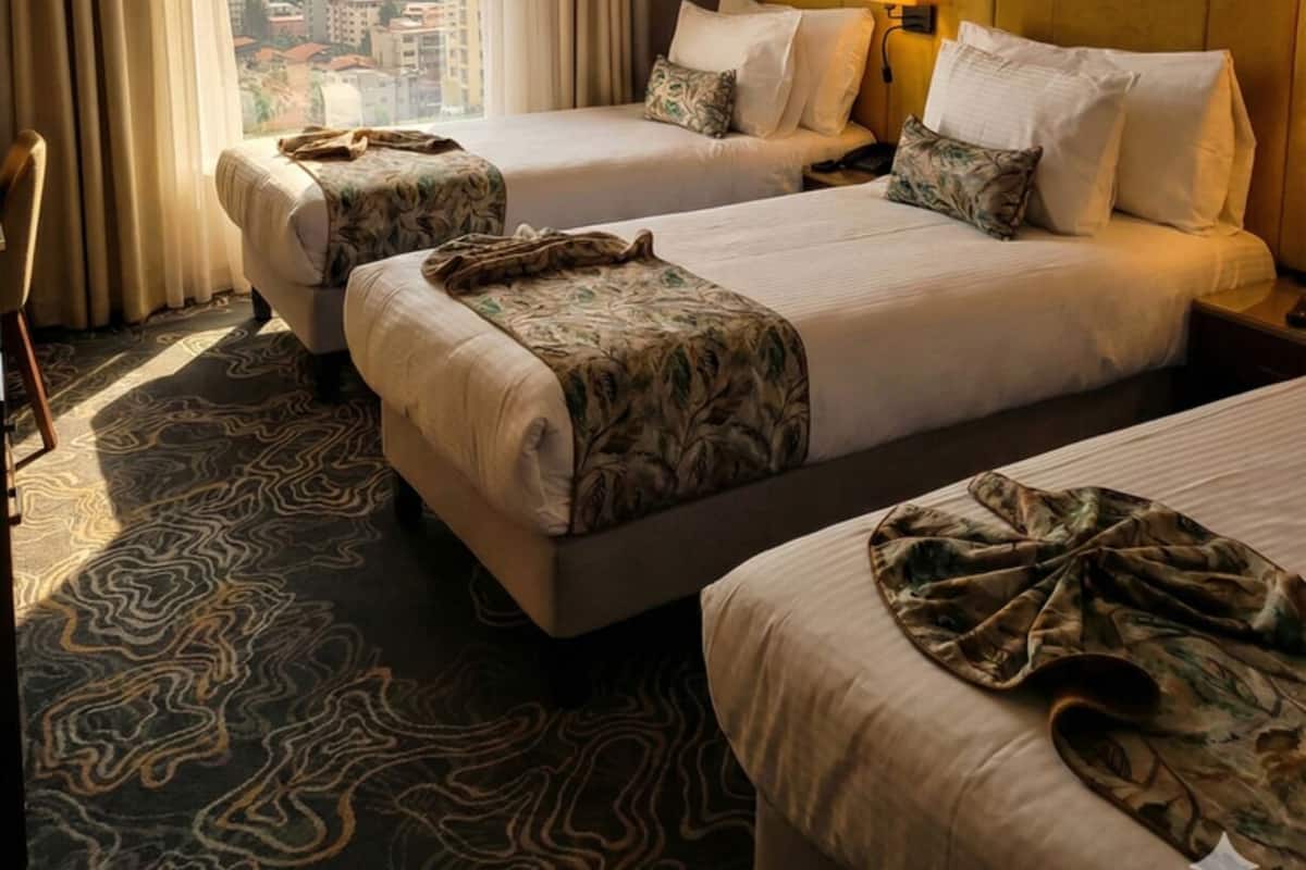 Comfort Triple Room | Egyptian cotton sheets, premium bedding, memory foam beds, minibar