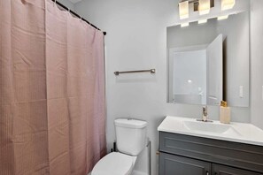 Regadera y secadora de cabello 