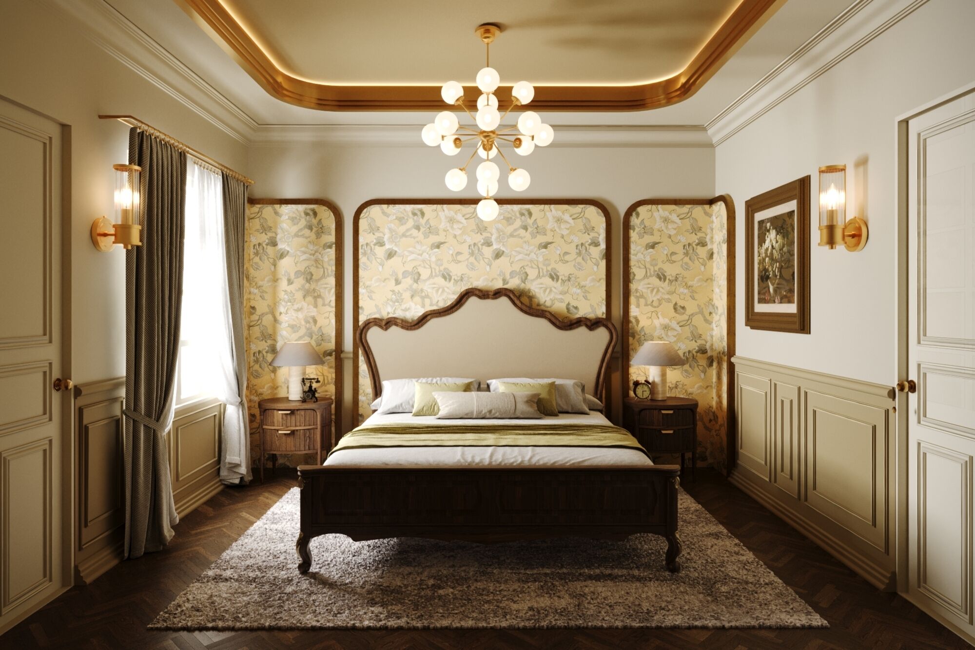 Chambre Deluxe | Décoration personnalisée, ameublement personnalisé, bureau