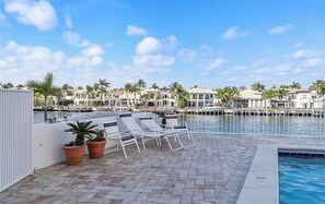 Outdoor pool, a heated pool - Beach Front Bliss in Hollywood (Hollywood)