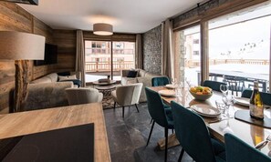 Dining - Olvera 204 - New Apartment on the Slopes With Large Terrace (Valmeinier)