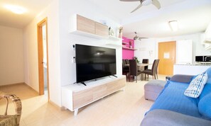 Living area - Apartment in Canet Near Raco de Mar Beach (Canet de Berenguer)