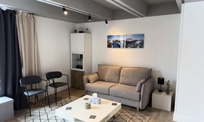 Living area - 2-room Apartment for 6 People - Prestige (Araches-la-Frasse)