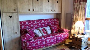 Living area - Studio for 4 People (Modane)