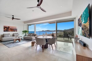 Three Bedroom Ocean View | Living area