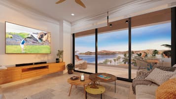 Apartamento, 2 quartos (OV Albaluz) | Área de estar