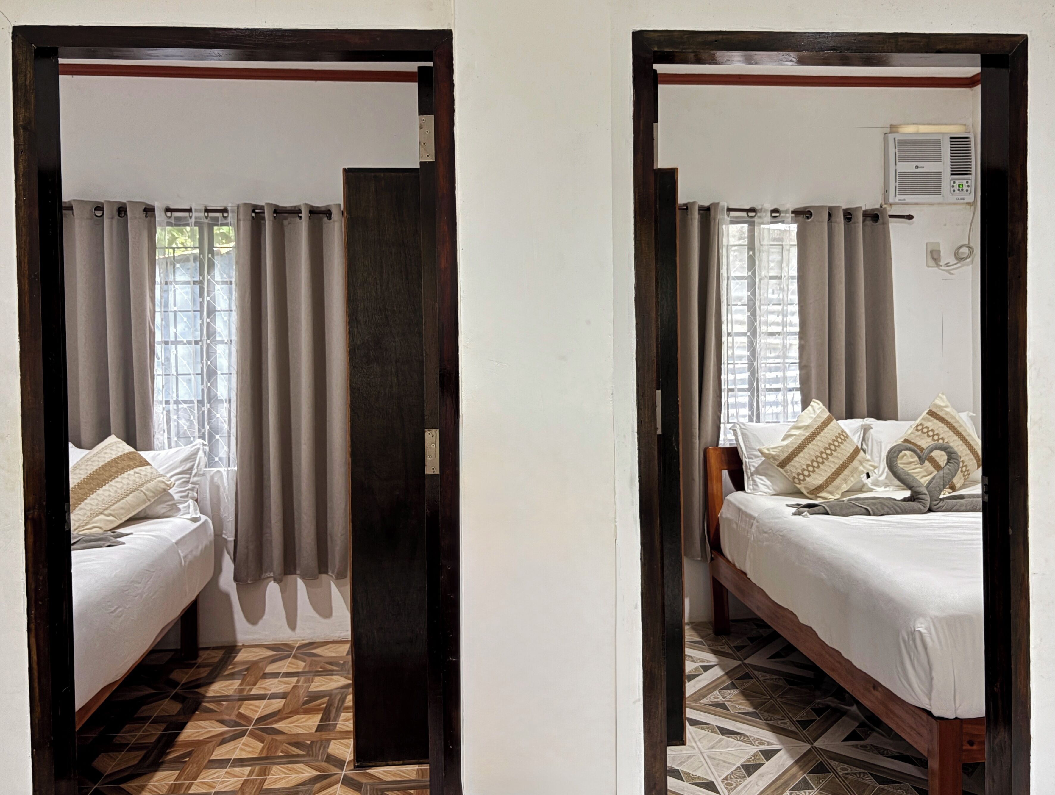 デラックス ヴィラ 2 ベッドルーム バルコニー ガーデンビュー | WiFi (無料)