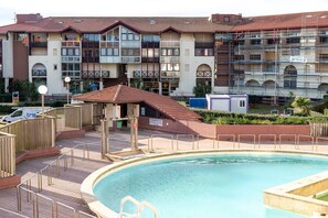 Pool - POINT d'OR residence. Flat for 6 persons. Hossegor South beach. (SOORTS HOSSEGOR)