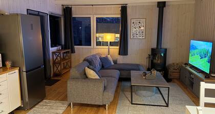 Cheerful forest cabin. Fireplace & Hot tub