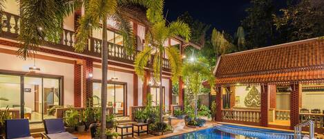 Alberca al aire libre