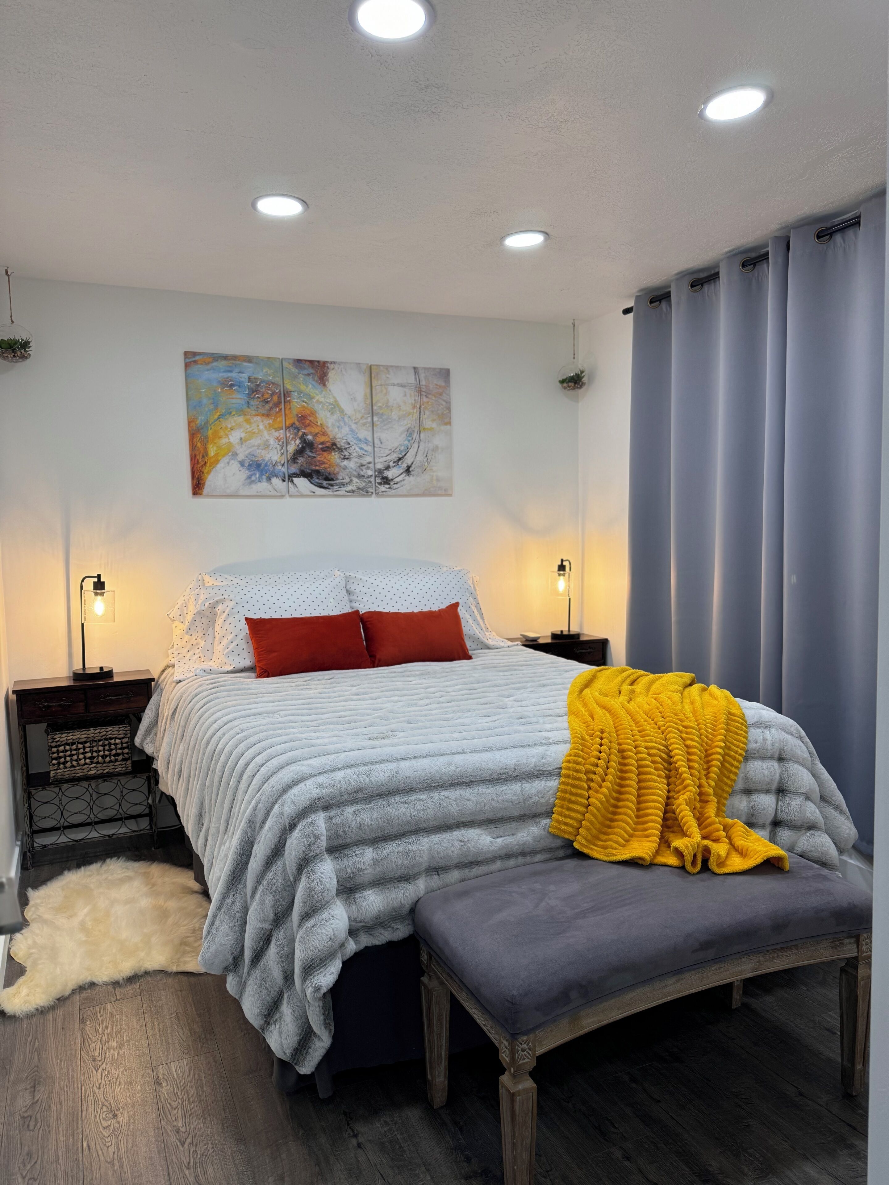 1 bedroom, iron/ironing board, WiFi, bed sheets